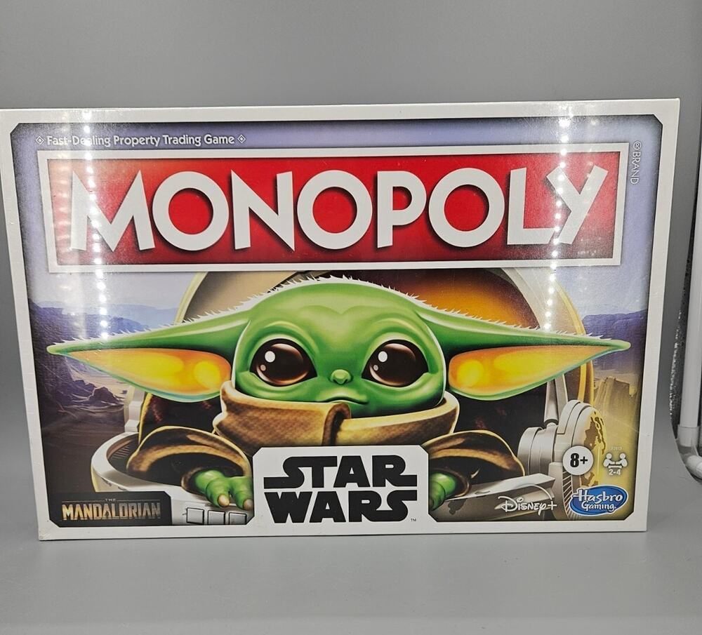 Star Wars ~ The Mandalorian ~ The Child Edition ~ Monopoly Game ~ NEW